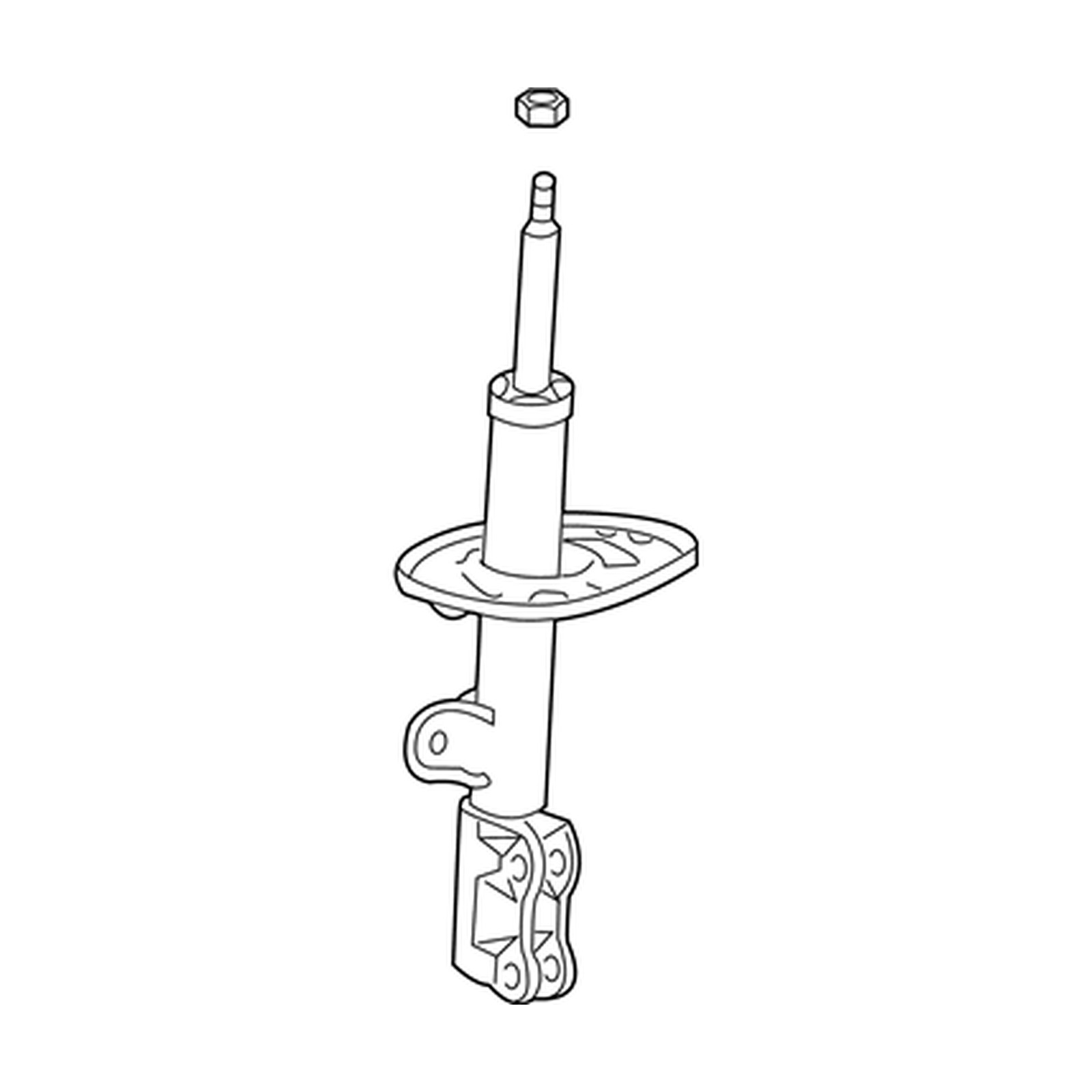 Toyota RAV4 Prime 2021-2024 Front Right Shock Absorber