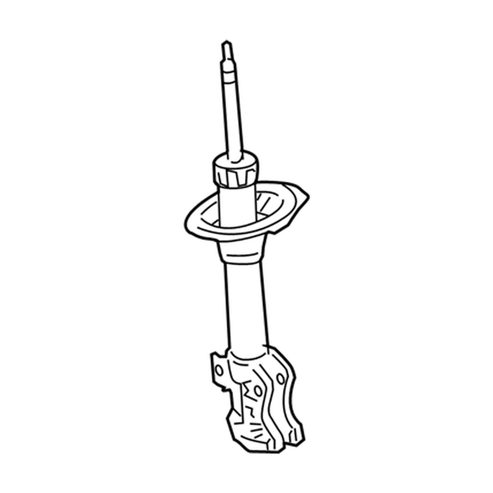 Toyota Yaris 2015-2018 Front Left Shock Absorber