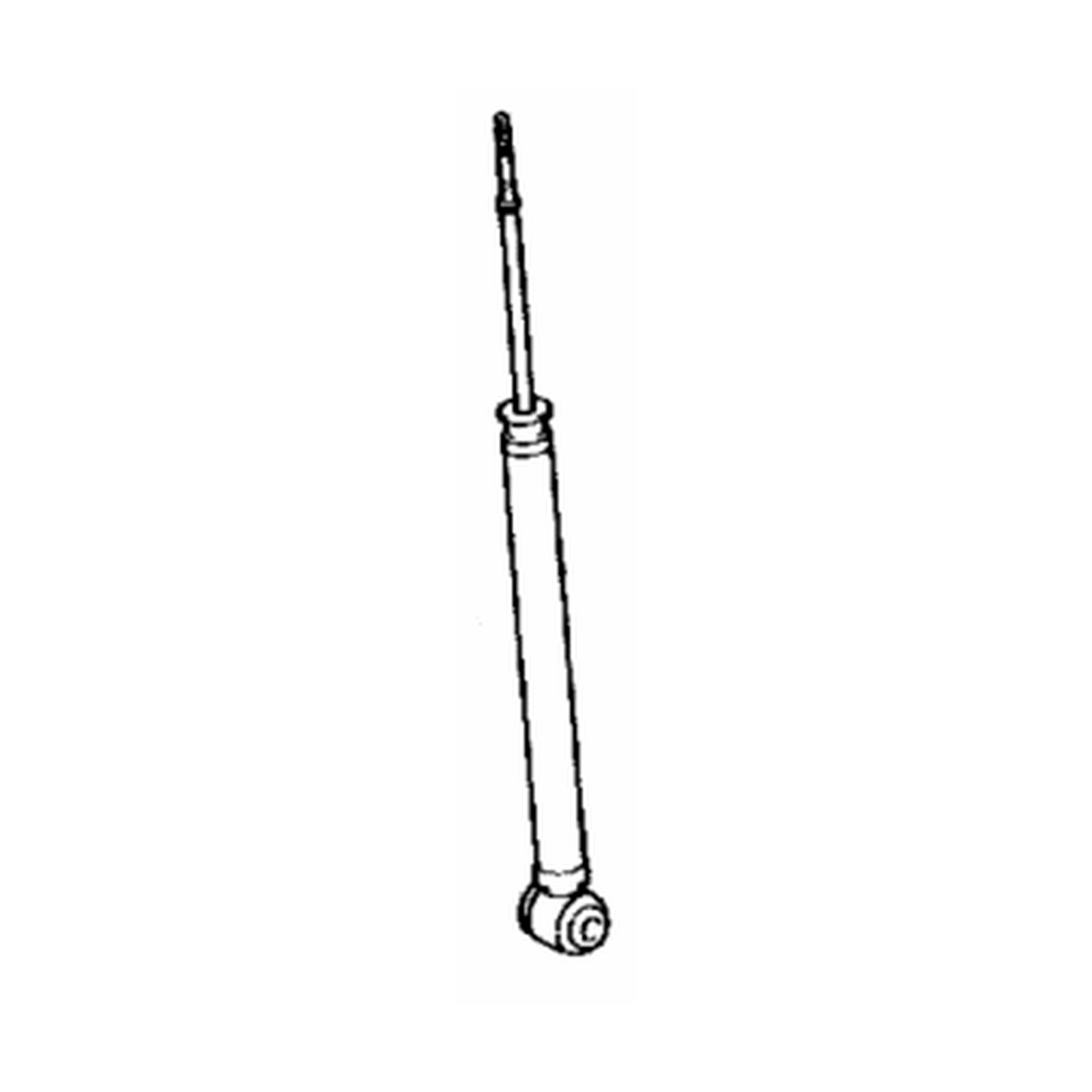 Toyota Yaris 2015-2018 Rear Left Shock Absorber