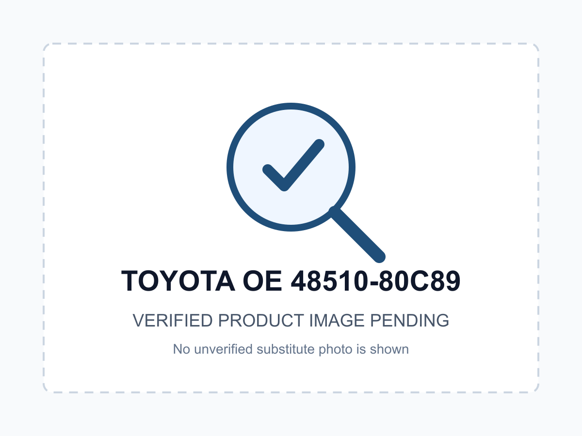 Toyota OE 48510-80C89 verified product image pending